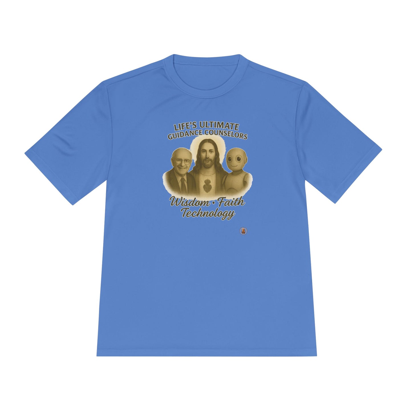 Wisdom Faith Technology on Light Performance Tee