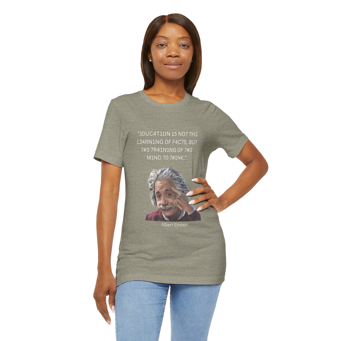 Einstein Education/Training Leet Quote Tee