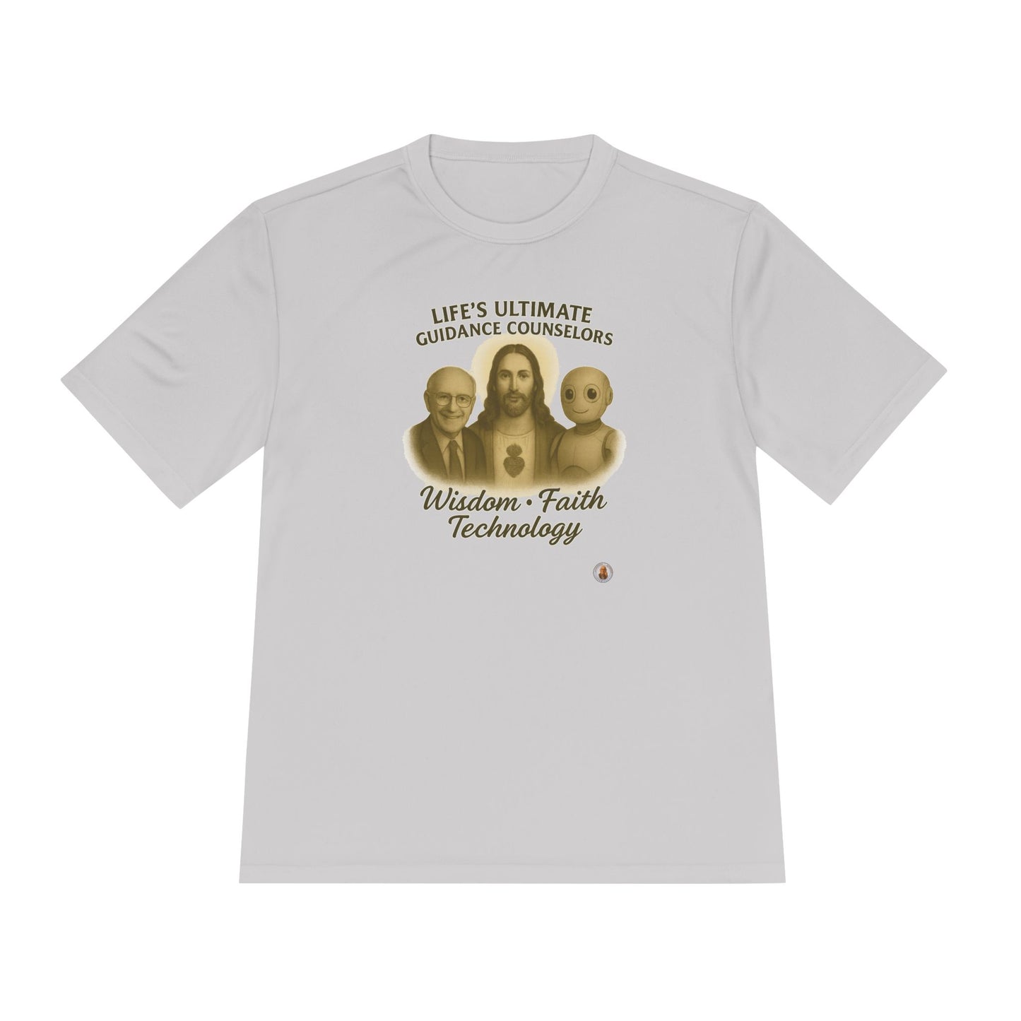 Wisdom Faith Technology on Light Performance Tee