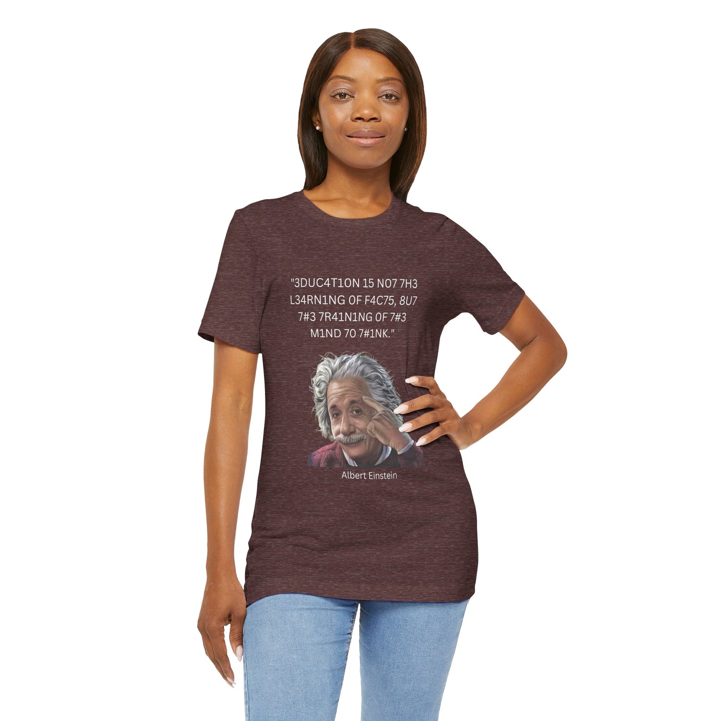 Einstein Education/Training Leet Quote Tee
