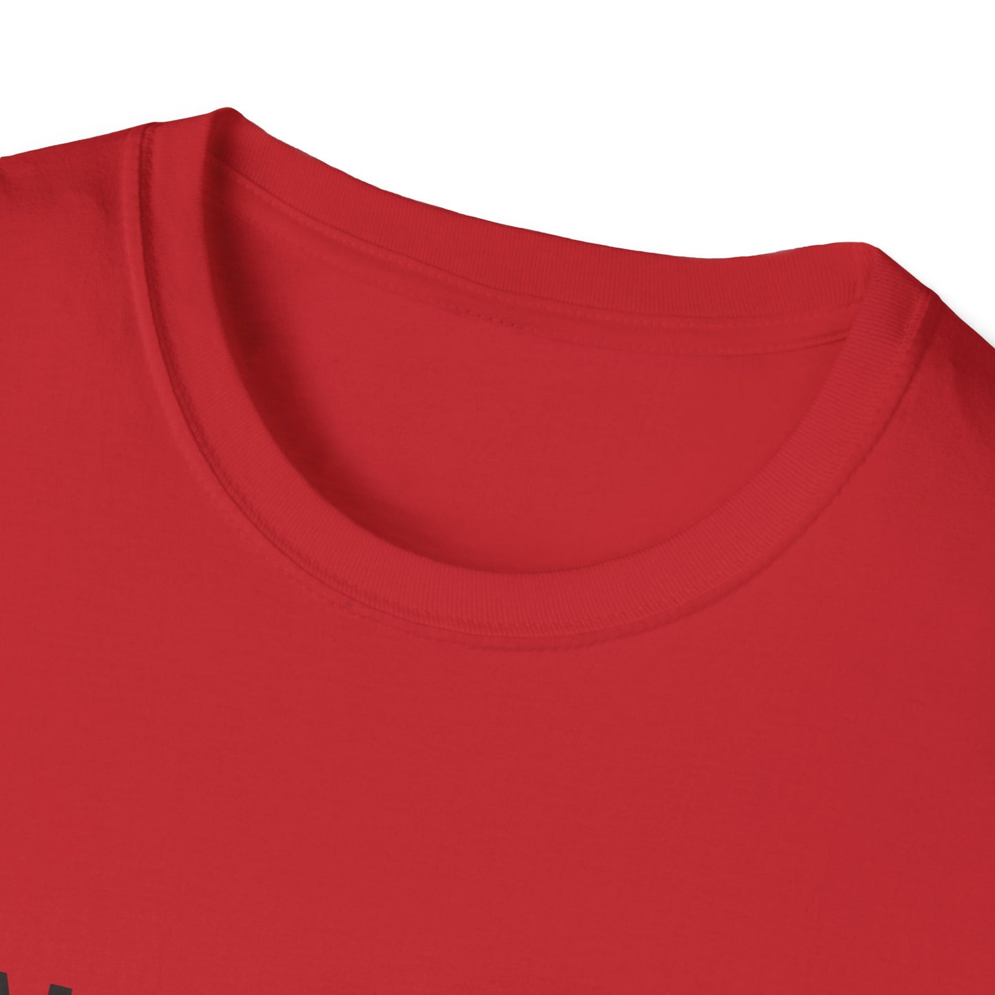Make Buttons Great Again Retro TV on Unisex Softstyle Tee