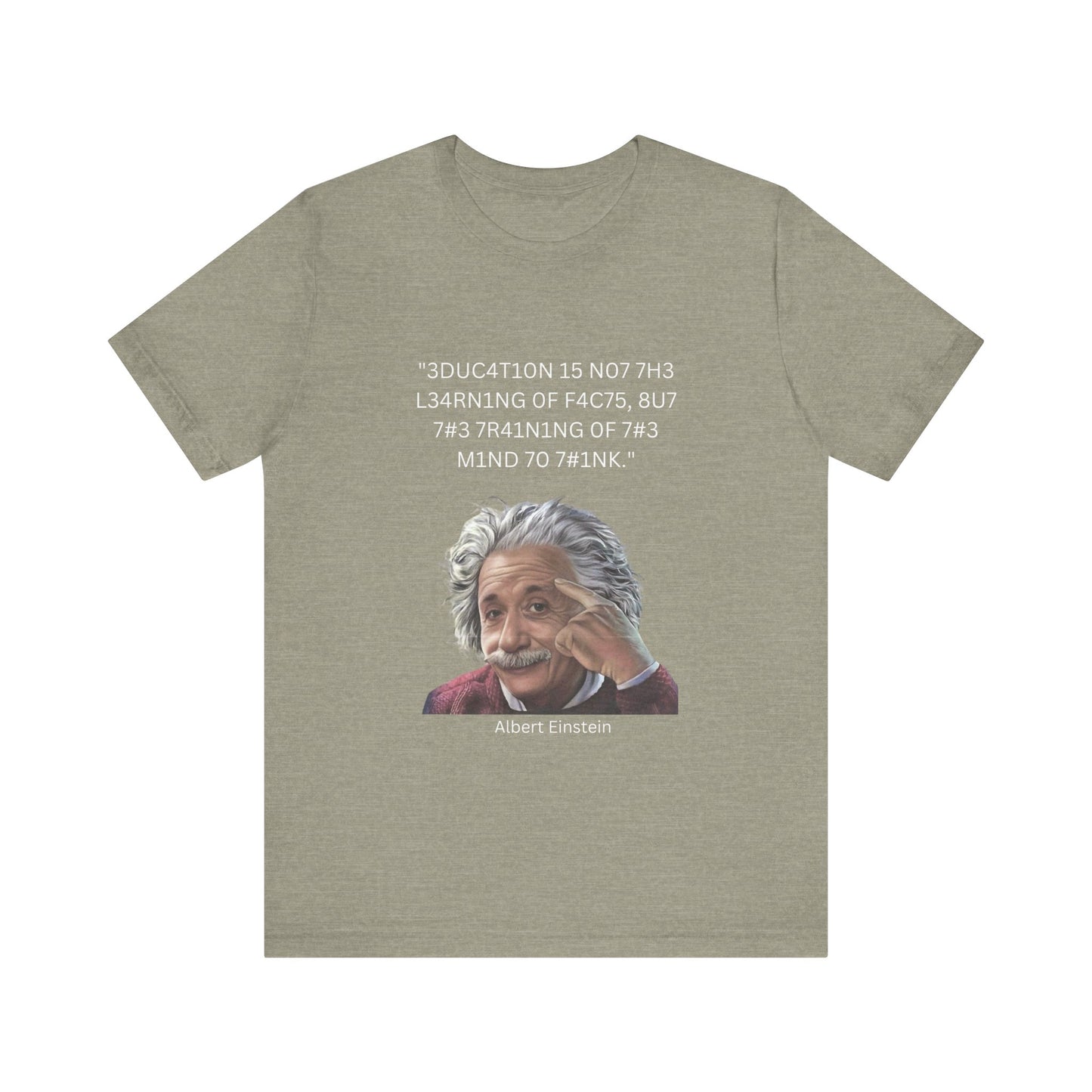 Einstein Education/Training Leet Quote Tee