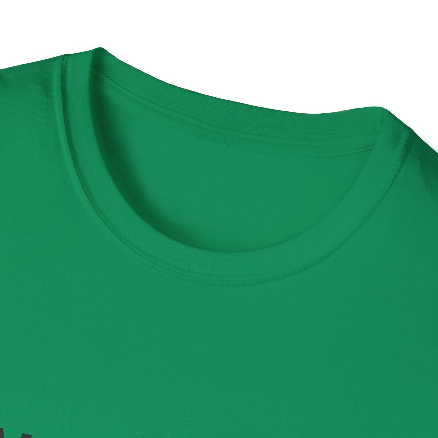 Make Buttons Great Again Retro TV on Unisex Softstyle Tee