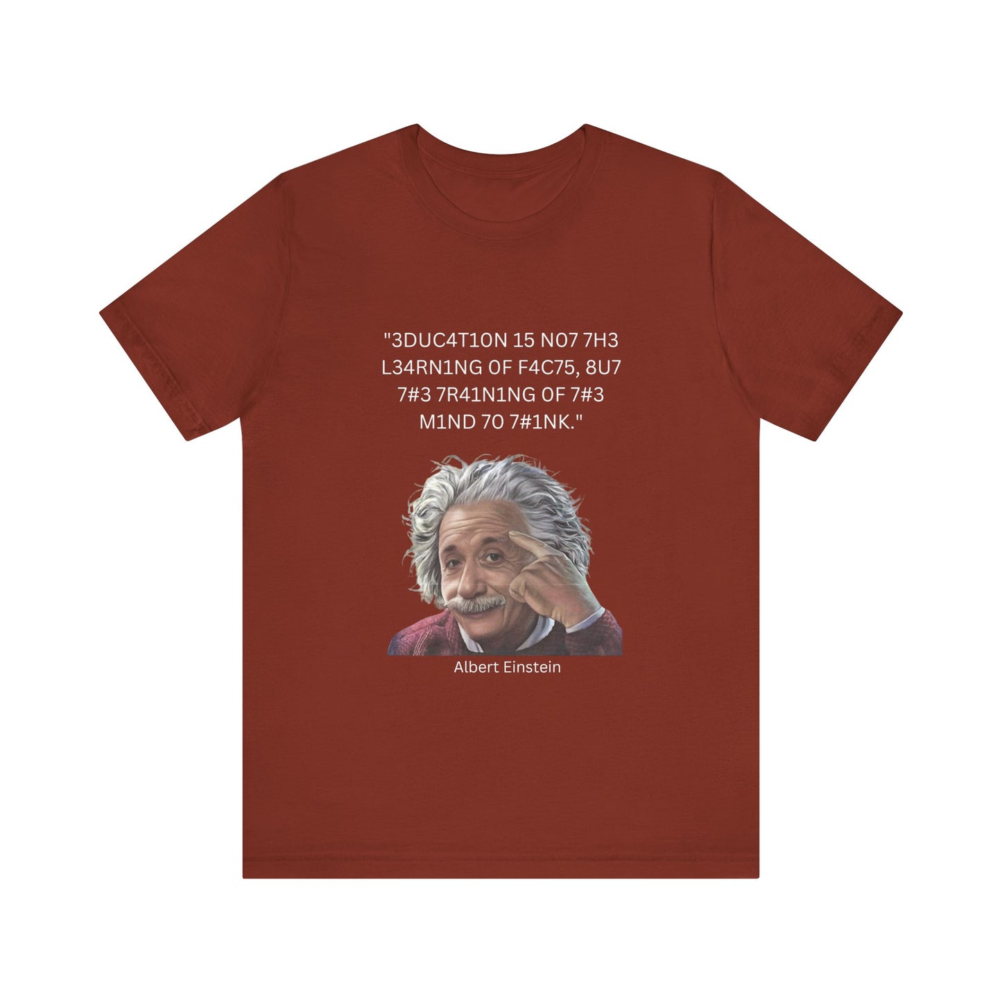 Einstein Education/Training Leet Quote Tee
