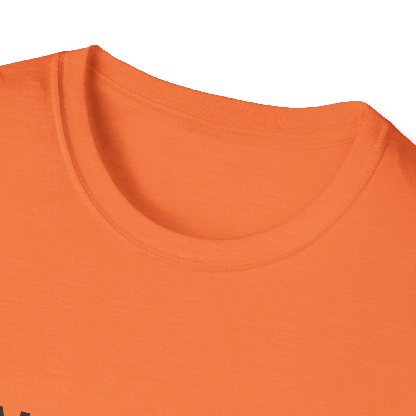 Make Buttons Great Again Retro TV on Unisex Softstyle Tee