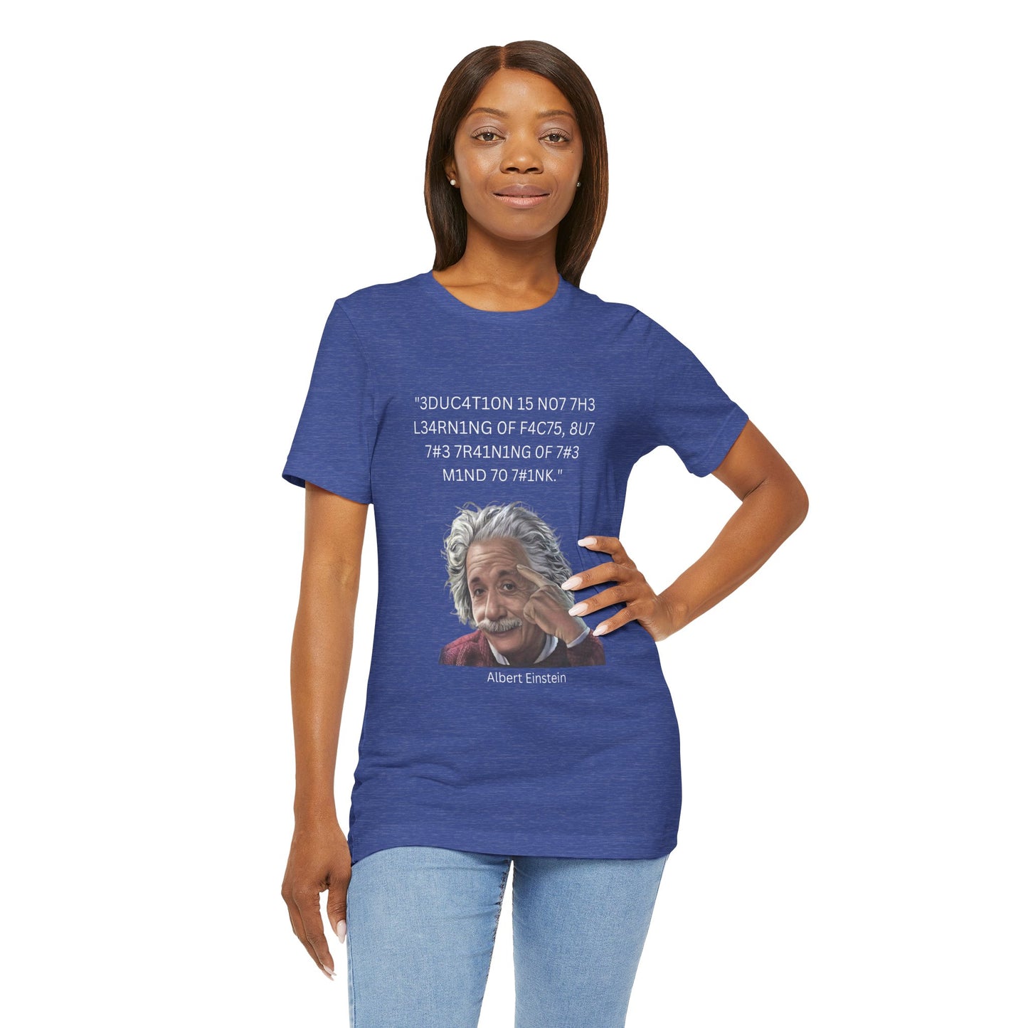 Einstein Education/Training Leet Quote Tee