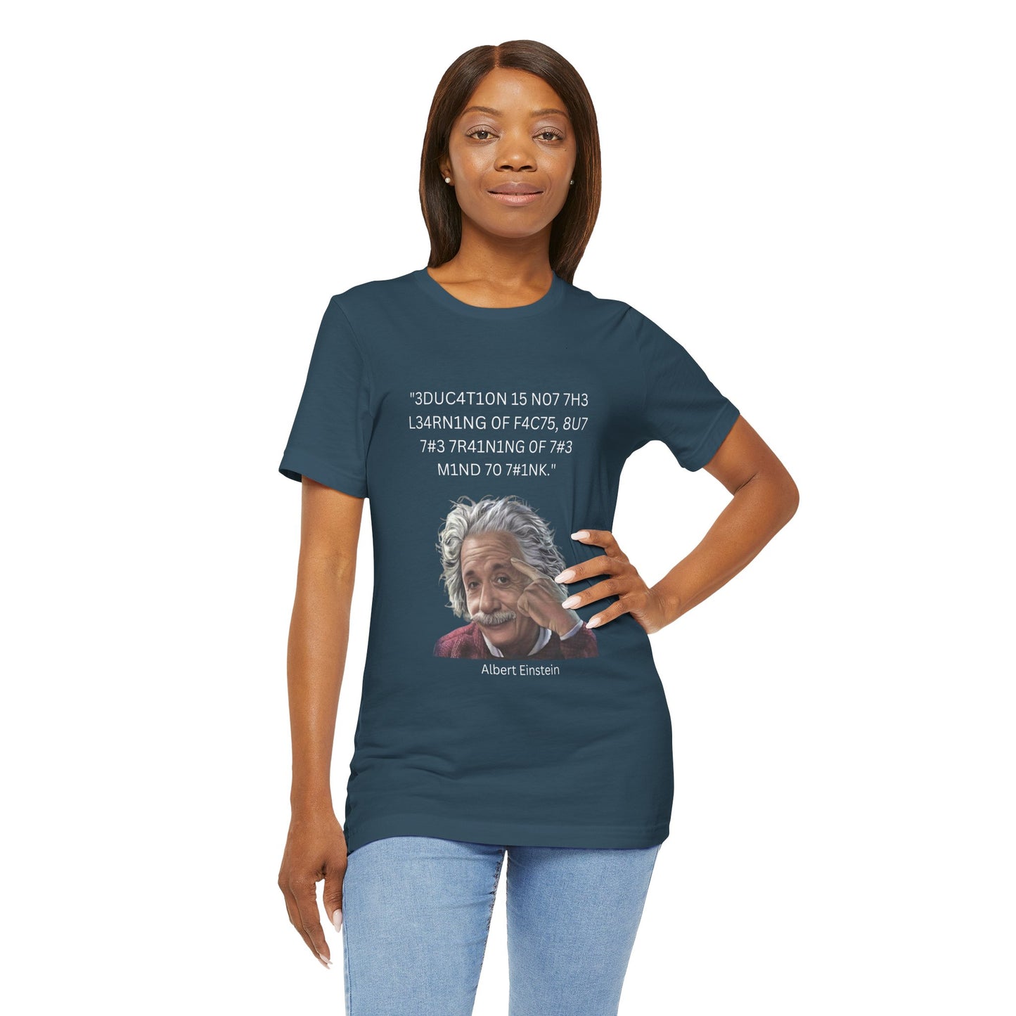 Einstein Education/Training Leet Quote Tee