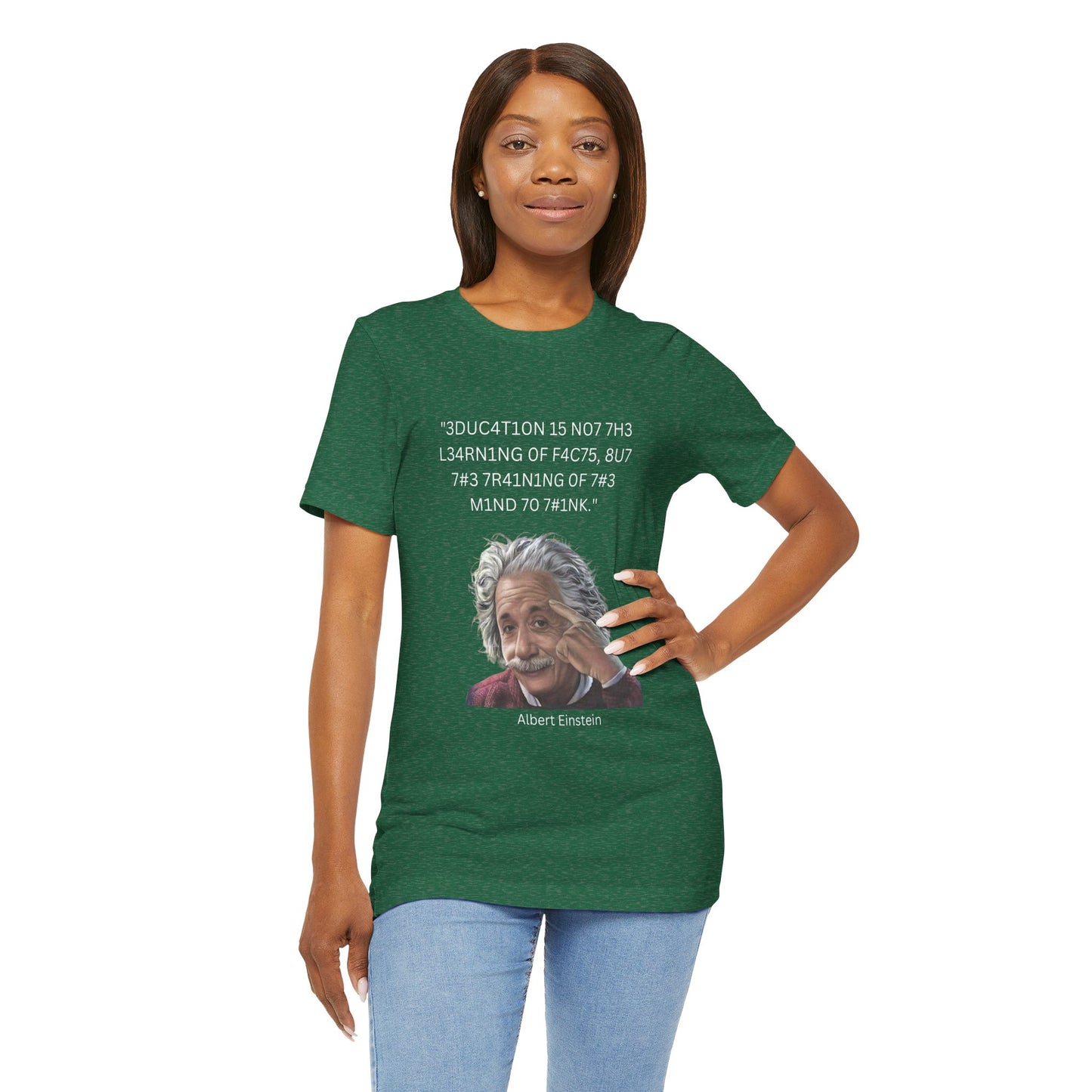 Einstein Education/Training Leet Quote Tee