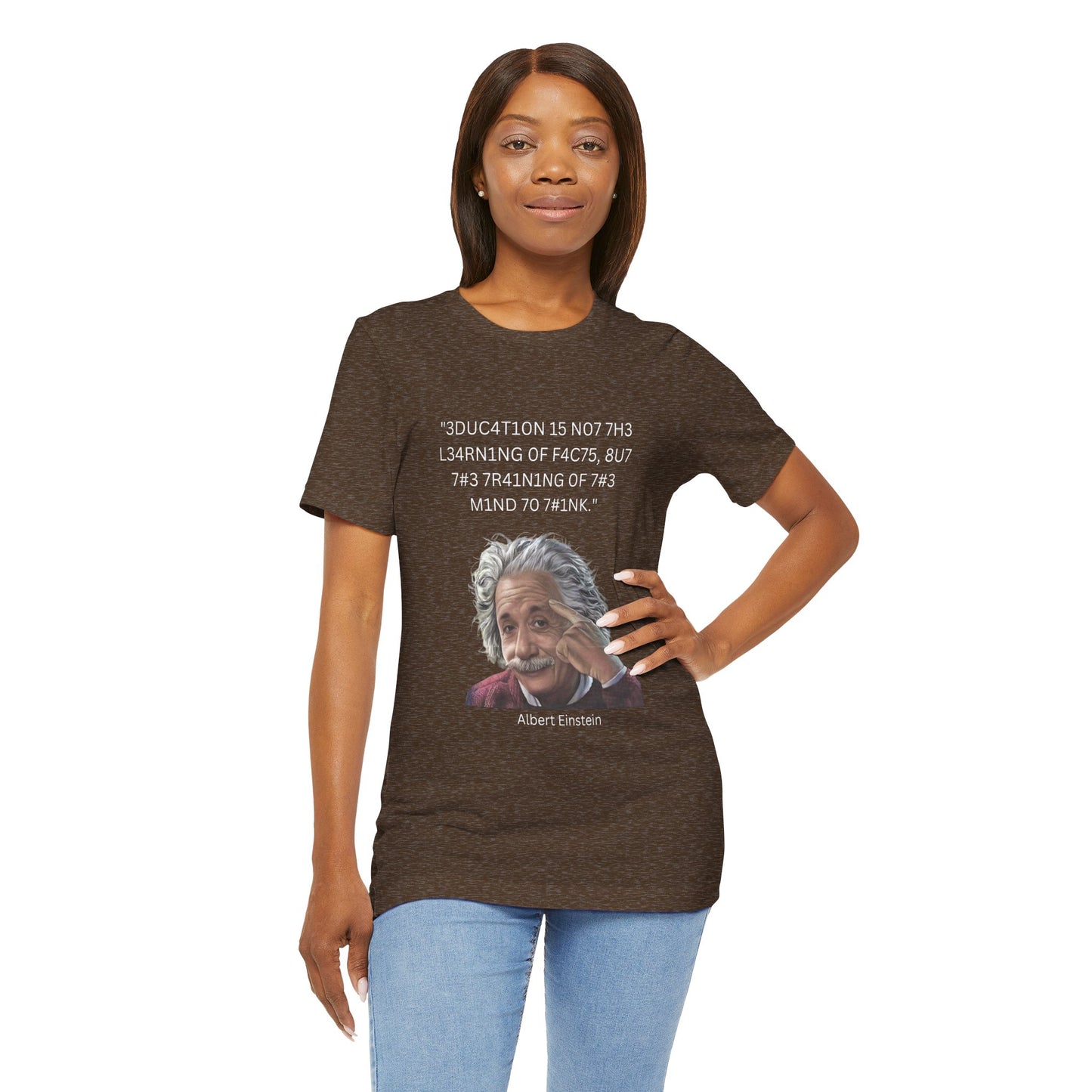 Einstein Education/Training Leet Quote Tee
